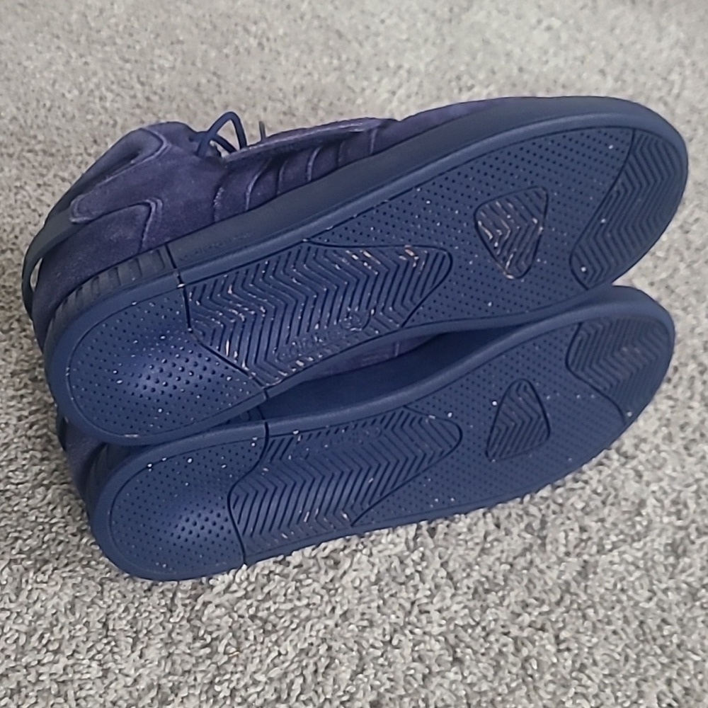 EUC Adidas Tubulae Invader Strap Suede Sneaker Dark Blue Men 10.5 - Picture 6 of 11